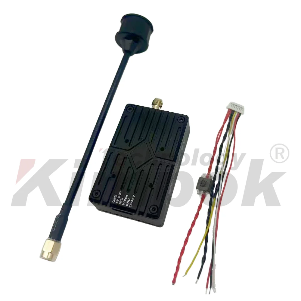 ALV5000AC 6.1G -7.2GHz 60 Channel FPV VTX Video Transmitter with 5W Adjustable Power frequnecy 7G