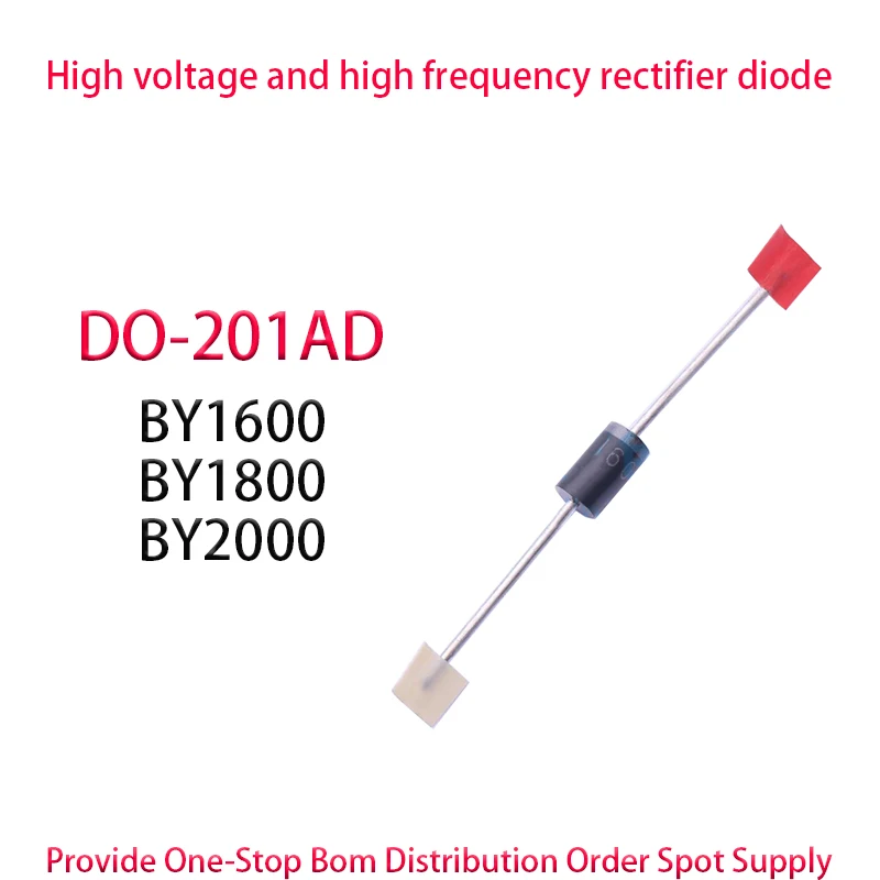 BY1600 BY1800 BY2000 DO-201AD High voltage and high frequency rectifier diode 20PCS