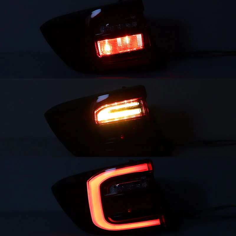 For Changan CS35 Plus 2018 2019 2020 2021 Car Rear Bumper Tail Light Brake Light Stop Lamp Tail Lamp Assembly Turn Signal Light