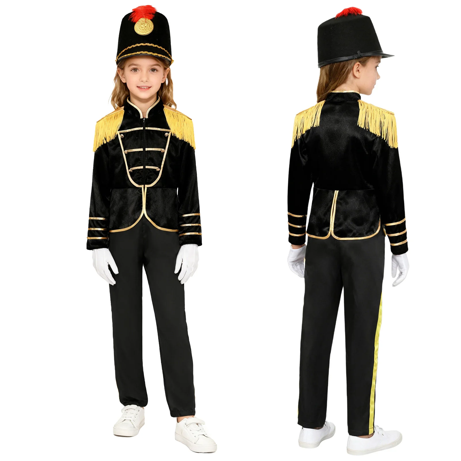 Uniforme majorette infantil para banda y desfiles