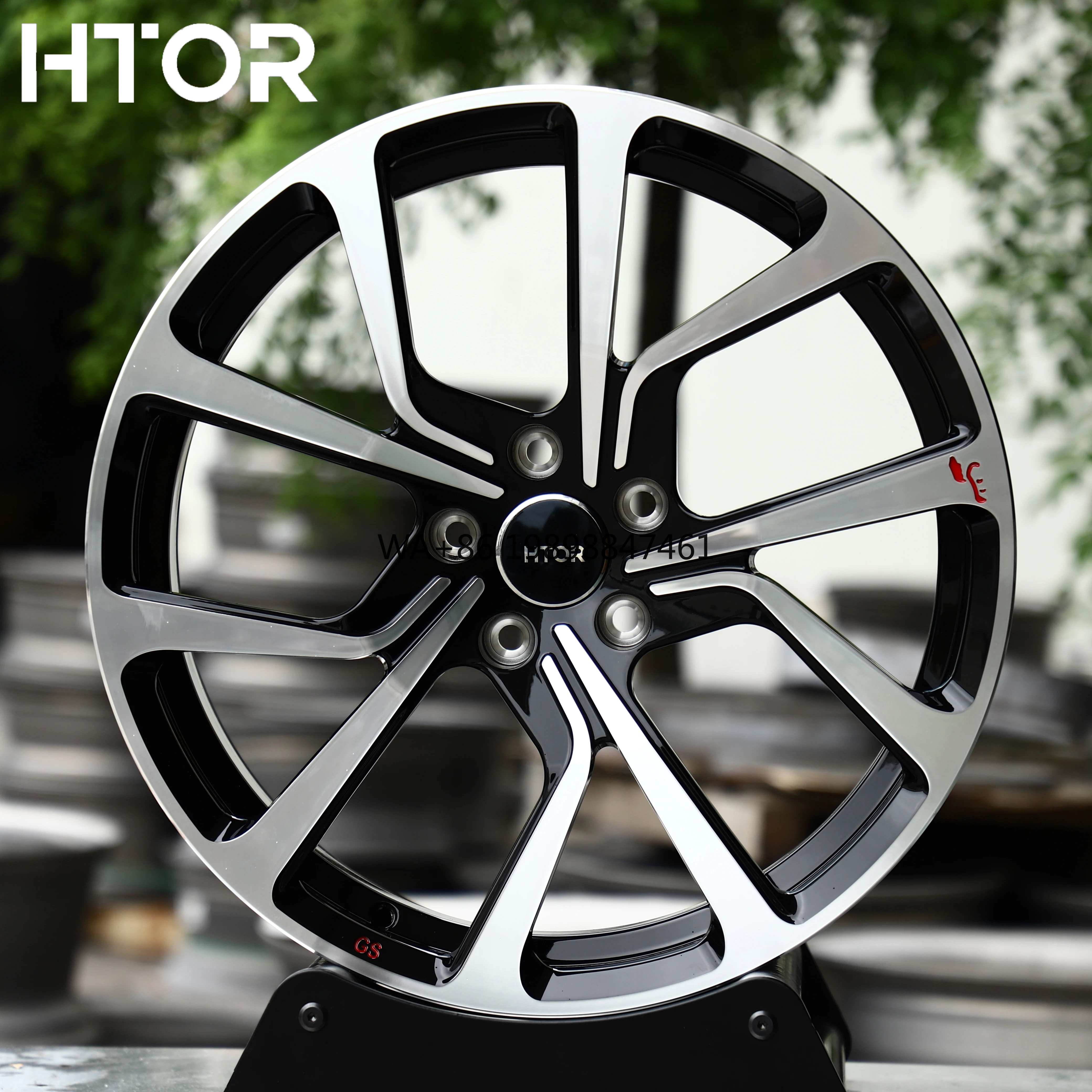 

New Design 17 18 19 20 Forged Alloy Wheels Gloss Black Machined Face 5X108 5X112 5X114.3 5X120 Car Rims for M4 M3 M5 M7 Model Y