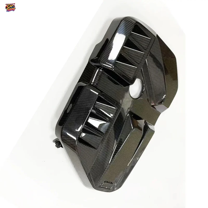for BMW G87 G80 G81 G82 G83 M2 M3 M4 2020-UP Dry Carbon Fiber Engine Cover Trim Cap