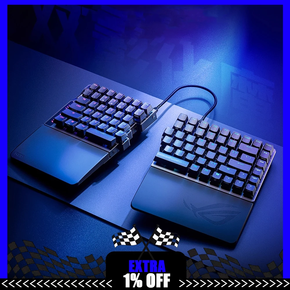 

ROG Falcata Split Magnetic Switch Keyboard Tri Mode Wireless Mechanical Keyboards 8000Hz RT0.01mm Gaming Keyboard PC Accessories