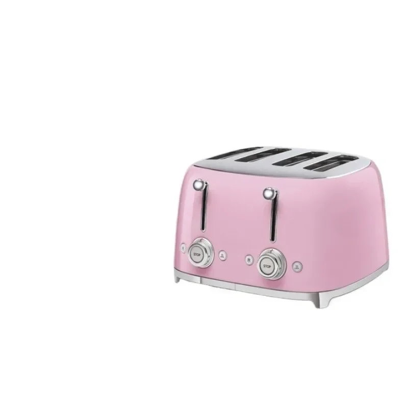 Four-piece retro toaster breakfast toaster toaster home