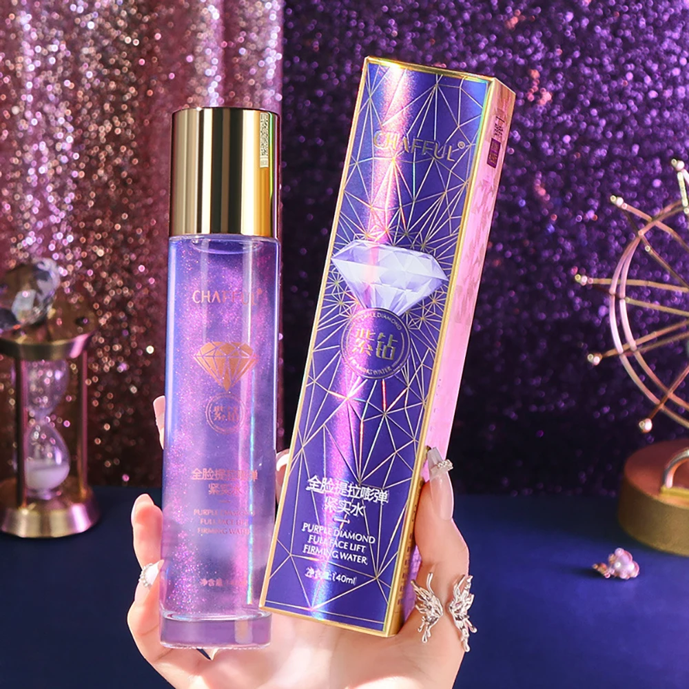 

Фиолетовый бриллиант, лифтинг всего лица, прыгающий тоник для лица, увлажняющий, укрепляющий, осветляющий тоник для лица, макияж, водная косметика, уход за кожей