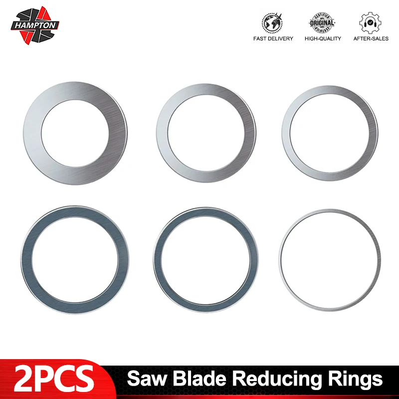 

HAMPTON 1PCS 20mm 25.4mm 30mm Circular Saw Blade Reducing Rings Conversion Ring Cutting Disc Woodworking Tools Cutting Washer