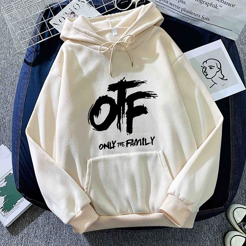 Neue Stil Hoodies Schwarz Mit Kapuze Jacke Für Männer Marke Otf Muster Gedruckt NUR THA FAMILY Männlich Herbst Sweatshirt Hoody Plus Größe