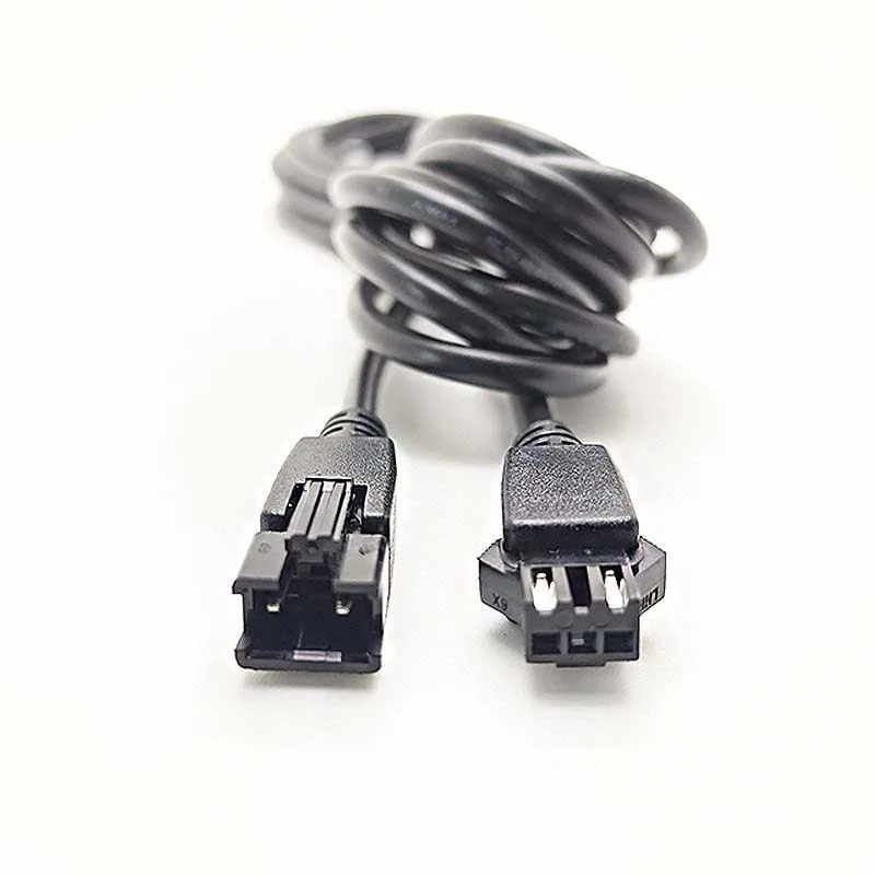 3-Core Light Source Extension Cable LED SM3PIN Male-to-Female High-Flexibility Drag Chain Cable for Industrial Vision Inspection