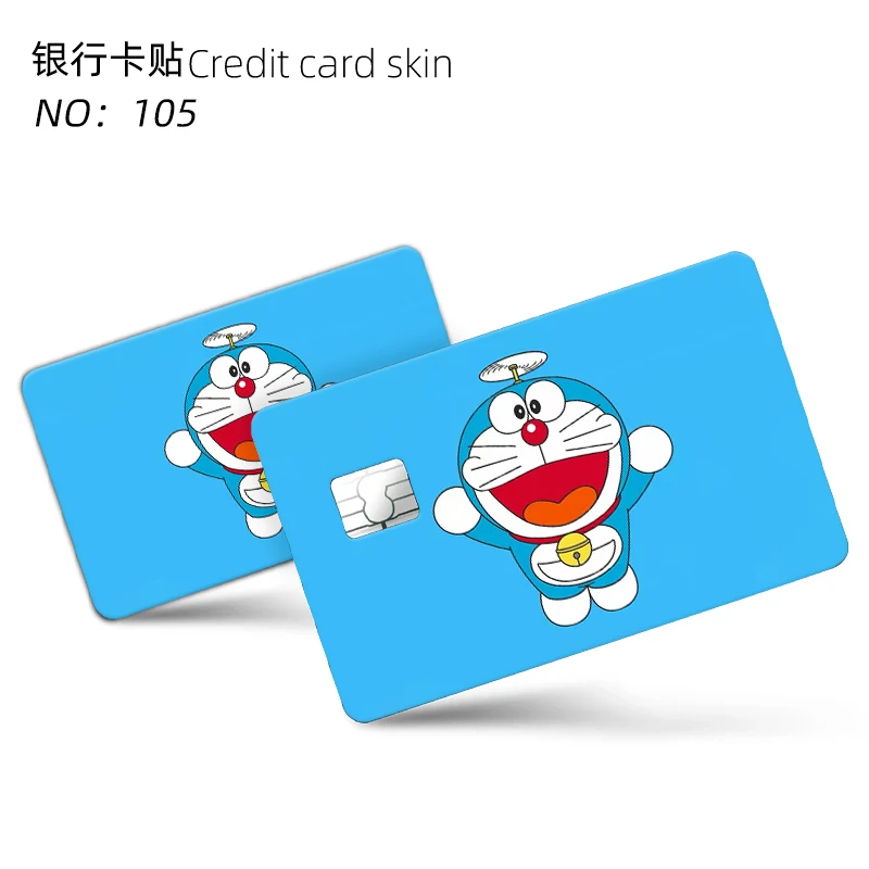 Pokemon Various Anime Bank Credit Cards Bus Pass Stickers Cool Decoration Waterproof Stickers Collection Toys Gifts