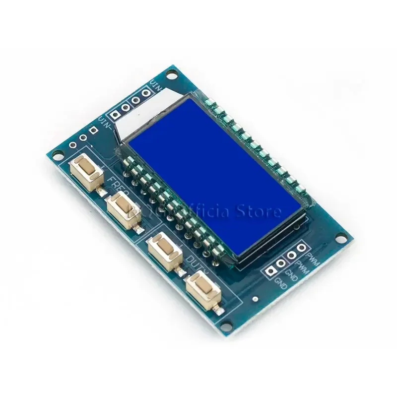 1Hz-150Khz Signal Generator Module Adjustable PWM Pulse Frequency Function Duty Cycle TTL LCD Display 5V DC 12V 24V
