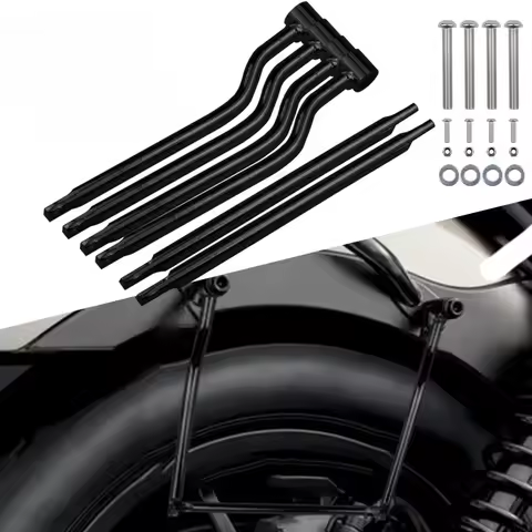 Universal Motorcycle Saddlebag Mounts For BENDA VOGE Haojue Harley HYOSUNG LONGJIA GAOKIN QJMOTOR CFMOTO LIFAN Side Bag Holder