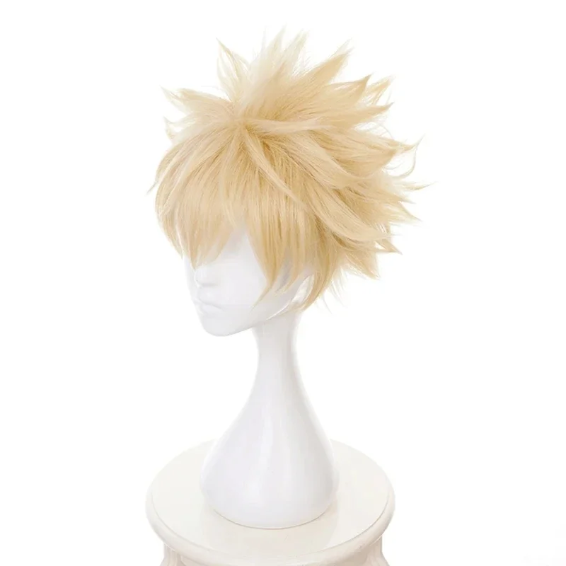 Picture 6: My Hero Academia High-Temperature Fiber Wigs Izuku Midoriya and Katsuki Bakugo Short-Hair Synthetic Wigs