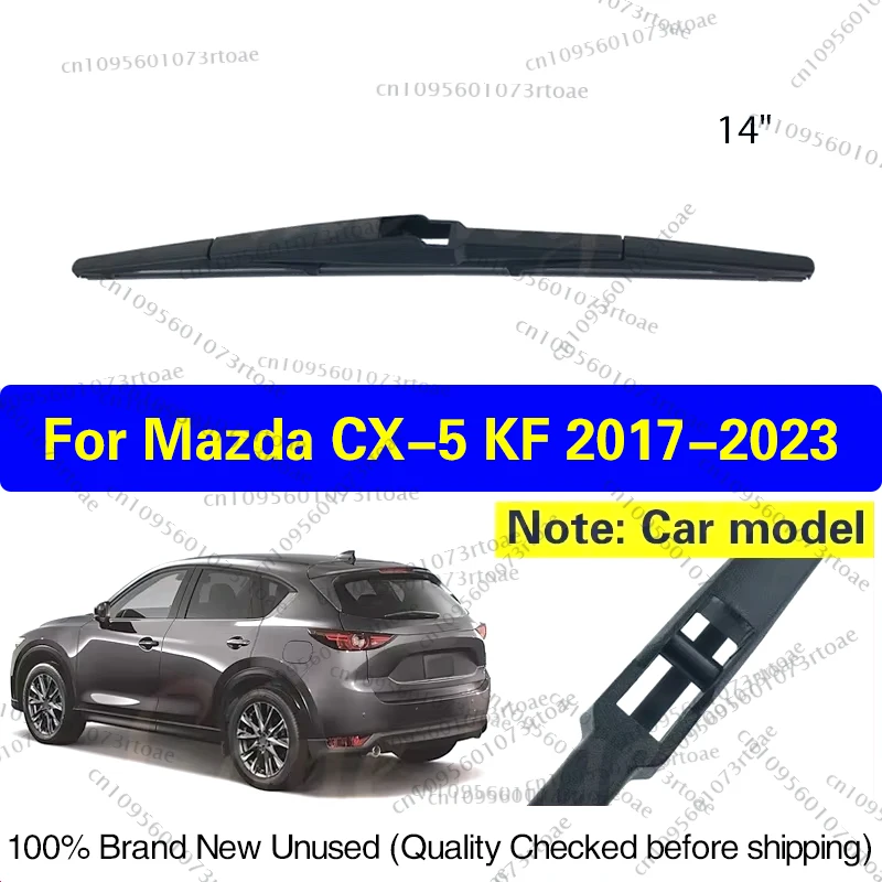 

14" Rear Windshield Windscreen Washer Wiper Blade For Mazda CX-5 CX5 KF 2017 2018 2019 2020 2021 2022 2023 Car Accessories