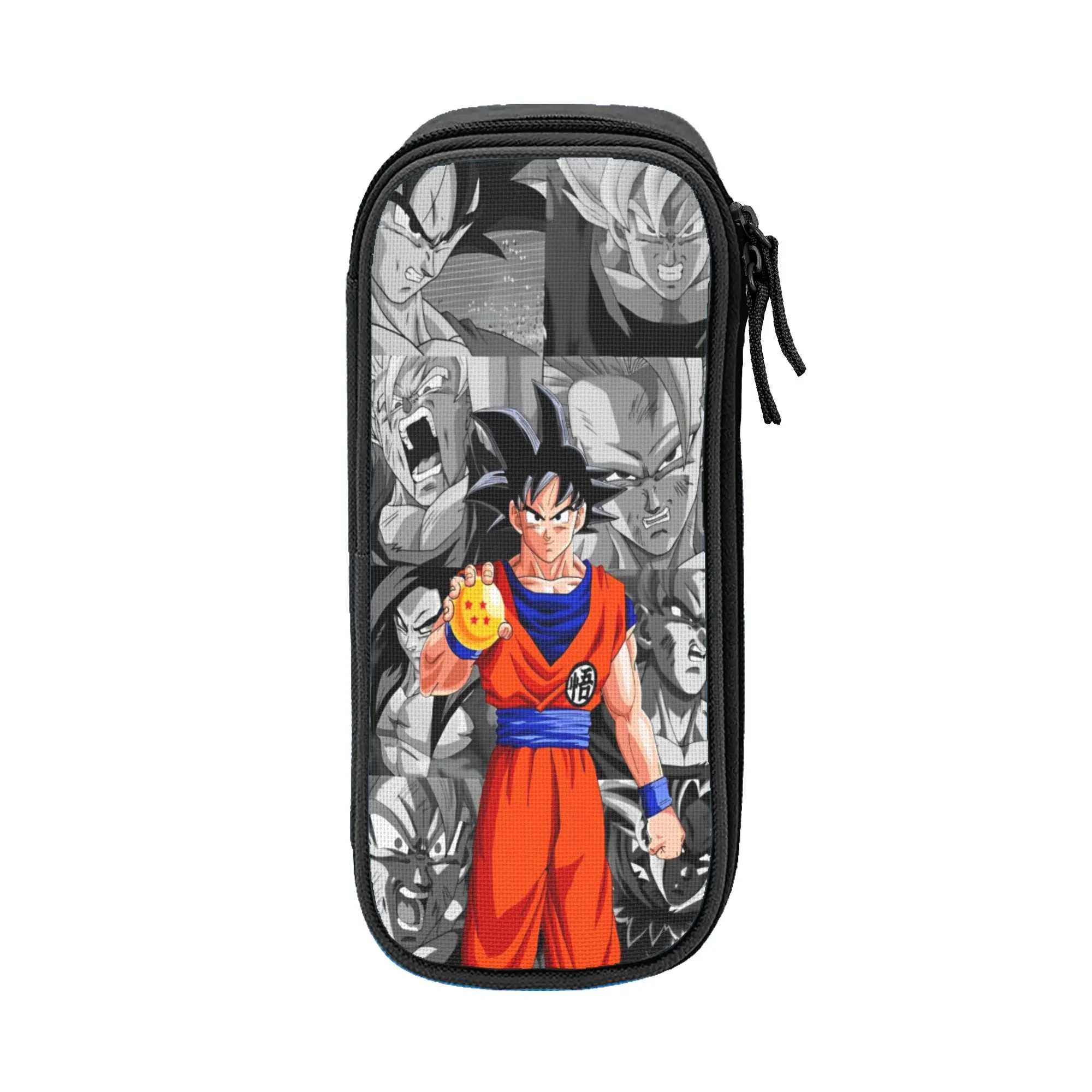 

DBZ dragonballz d-dragon-ball-l Pencil Case Creative Pen Bag Student Large Storage Students School Zipper Pencilcases