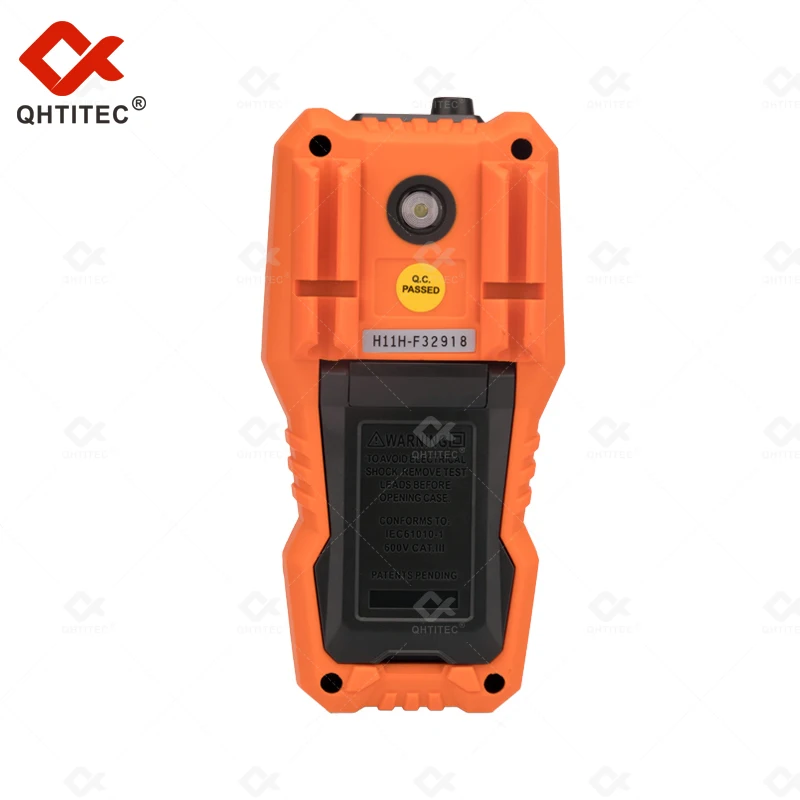 Интеллектуальный мультиметр QHTITEC PM8247S, Автоматический диапазон, профессиональный цифровой мультиметр Tster, инструмент для проверки напряжения NCV