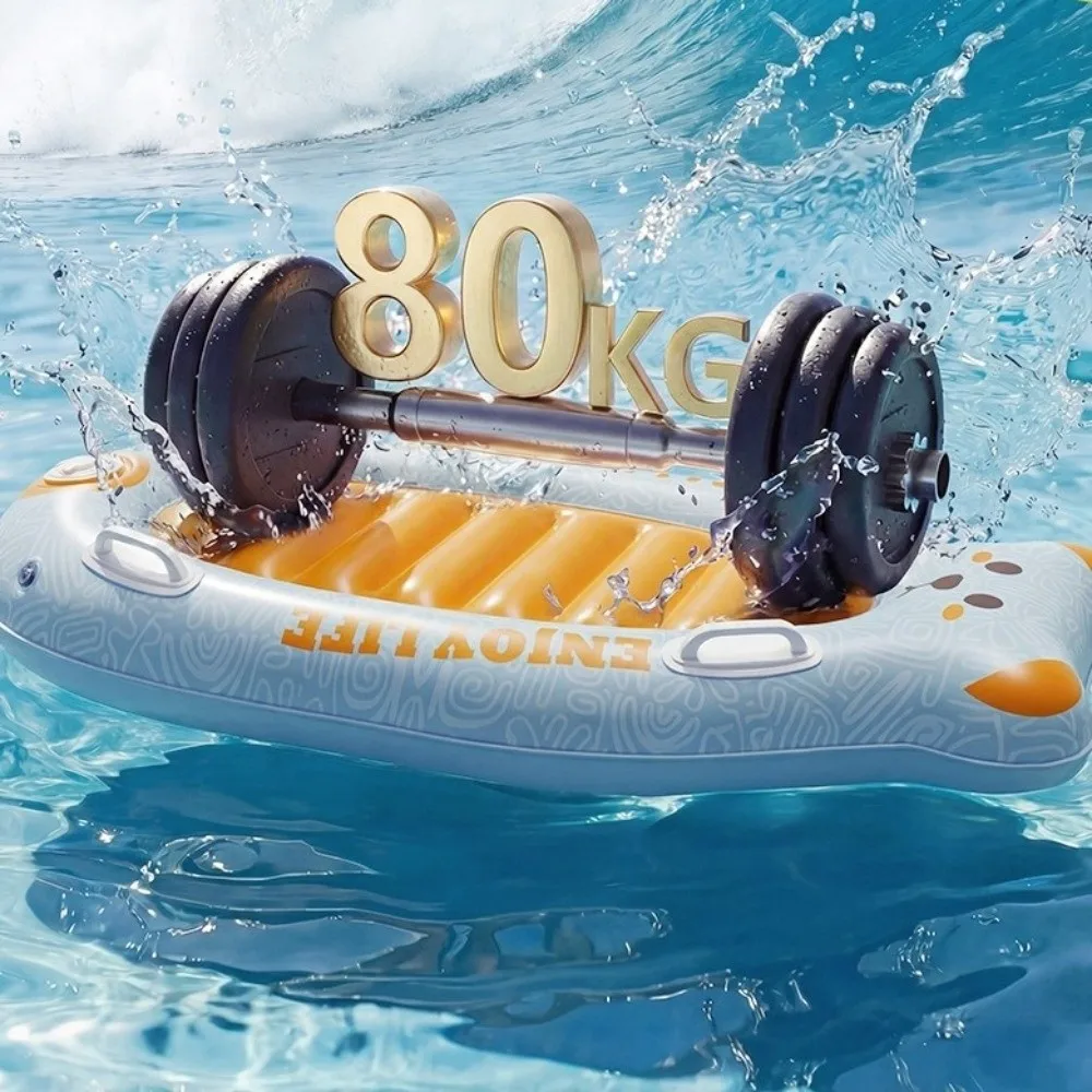 Penguin Inflatable Body Board Sturdy Lightweight Swimming Float Board Thickened PVC With Handles Inflatable Surfing Board