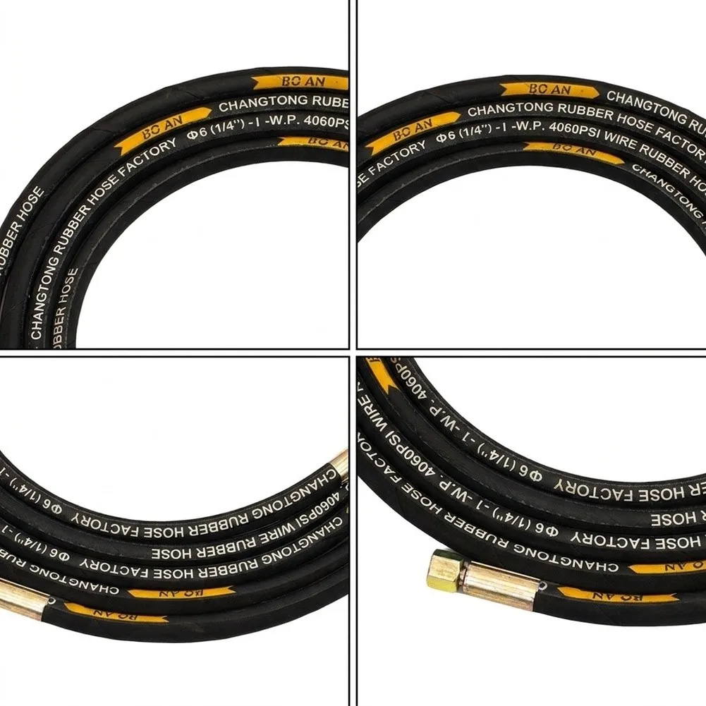 Industrial Grade Grease Hose with Heat Resistant Weatherproof Design and Enhanced Rust For Protection for Machinery
