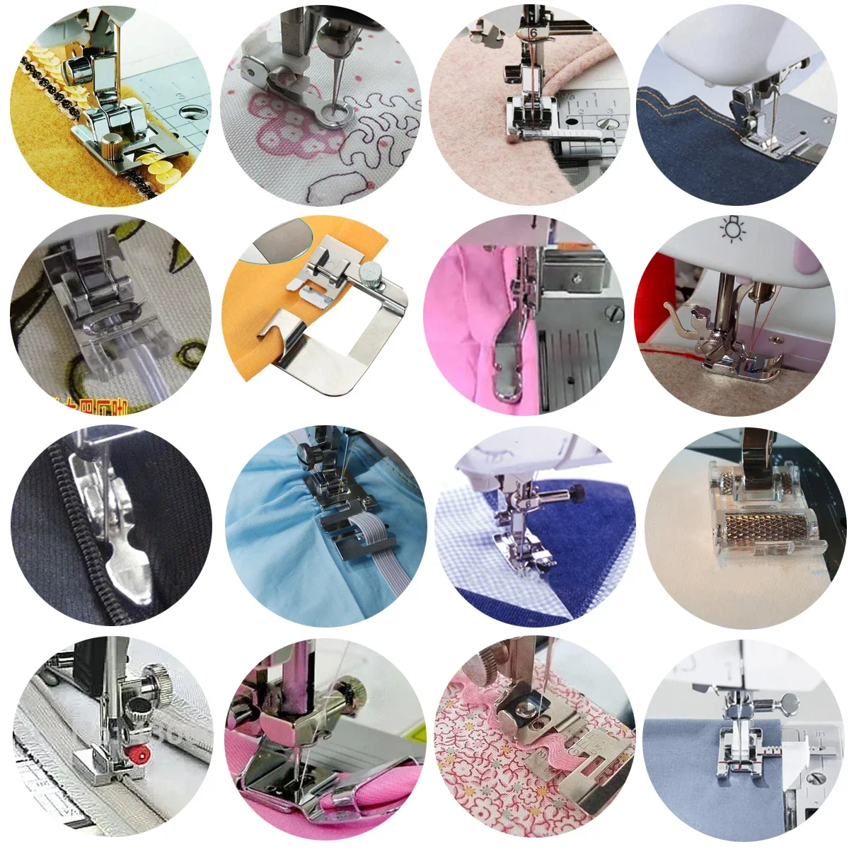 Universal household domestic sewing machine presser foot collection 2