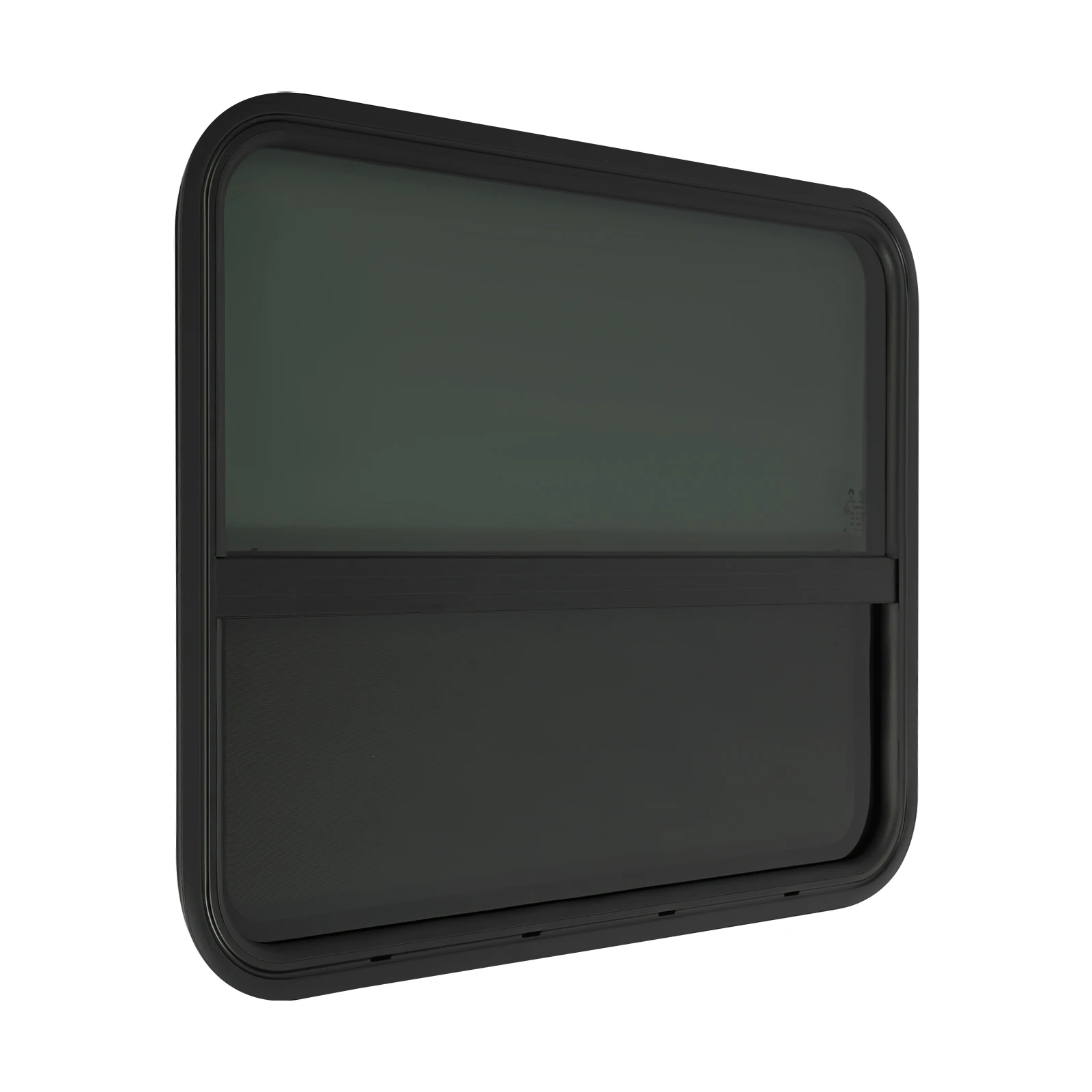 2 Buah Jendela Geser Vertikal RV Kaca Tempered 12*24in/30*24in Jendela Geser Vertikal untuk RV Camper Motorhome Jendela Sash