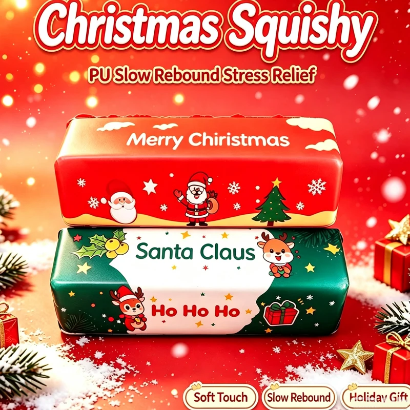 Butter Stick Crunchy Squishy Fidget Toy Building Block Filling No Rebound Squeeze Toy Adult Sensory Stress Relief Fidget Toy