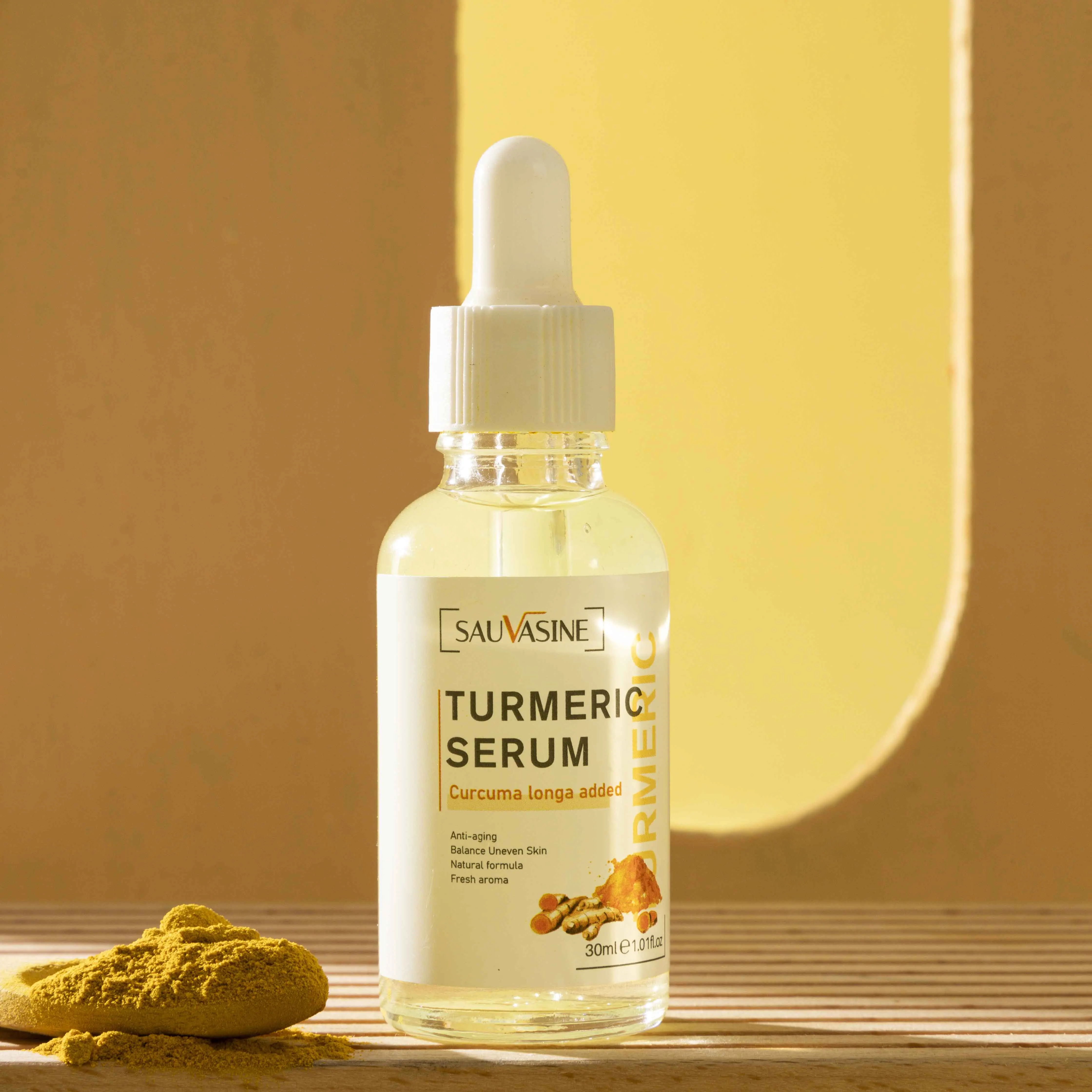 Kurkuma Etherische Olie Tumeric Olie Voor Donkere Vlekken 100% Pure Therapeutische Kwaliteit Kurkuma Olie Voor Hydraterende Whitening Huidverzorging