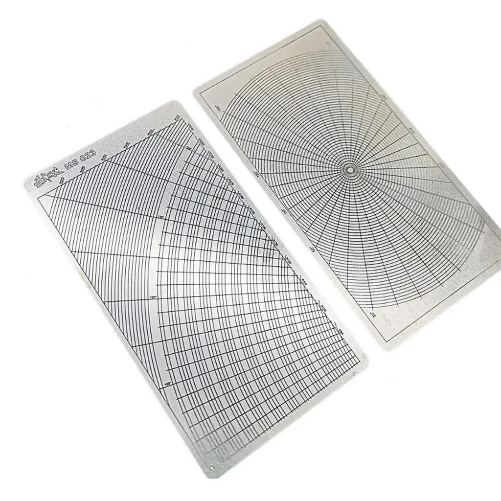 

MS023 MS024 Режущий коврик из нержавеющей стали с малярной лентой для инструмента для изготовления моделей Gundam, двусторонний режущий инструмент для модели канавка