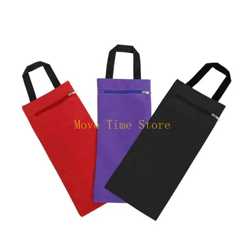 92ME Foldable Filled Yoga Sandbag with Single Handle for Yoga Weights and Resistance Training Fashion Canvas Weighted Sandbag