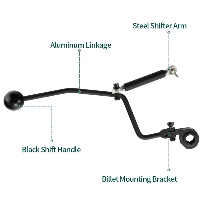 A80X-For Can-Am Ryker 600 900 2019-2025 Gear Shift Assembly Hand Shifter Kit Forward/Reverse Shifter