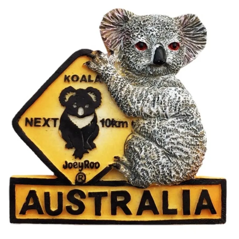 Australia Fridge Magnets Canberra Sydney Tourist Souvenirs Koala Fridge Stickers Wedding Gifts Message Board Magnetic Stickers
