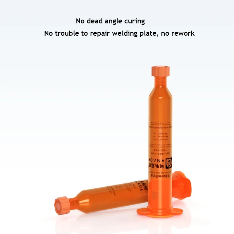 Amaoe Quick-Drying Soil UV Curable Ink 3S Fast Curing Soldering Paste Flux For Phone PCB Board Flying Wire Welding Maintenance
