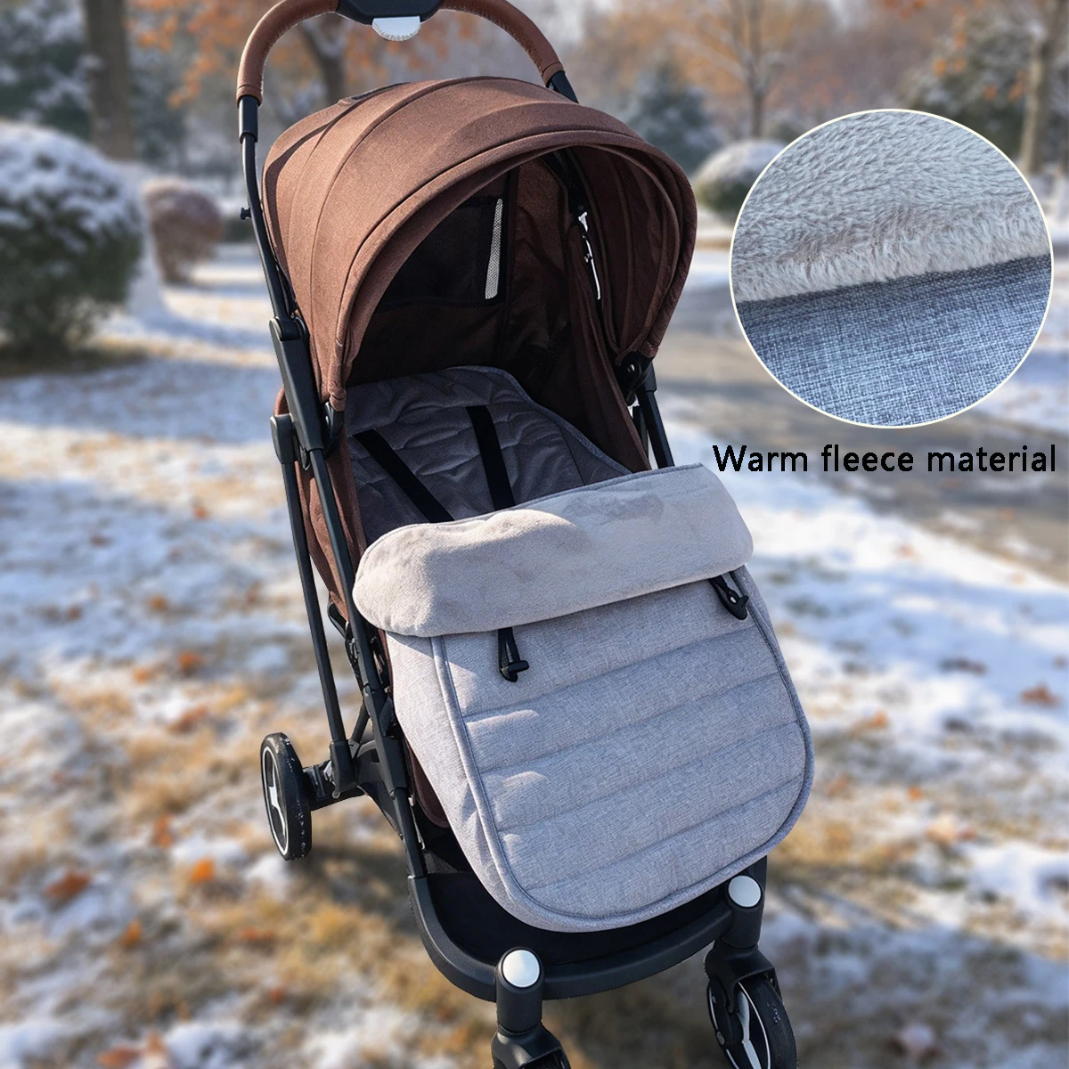 Colu Kid Universal Stroller Warm Footmuff For Yoyaplus Pushchair, Windproof Fabric，Not a Sleeping Bag