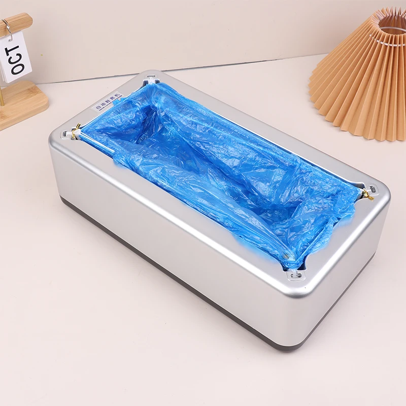 Automatic Shoes Cover Dispenser Machine Smart Shoe Film Dispenser Household Stepping Disposable Bootis Maker