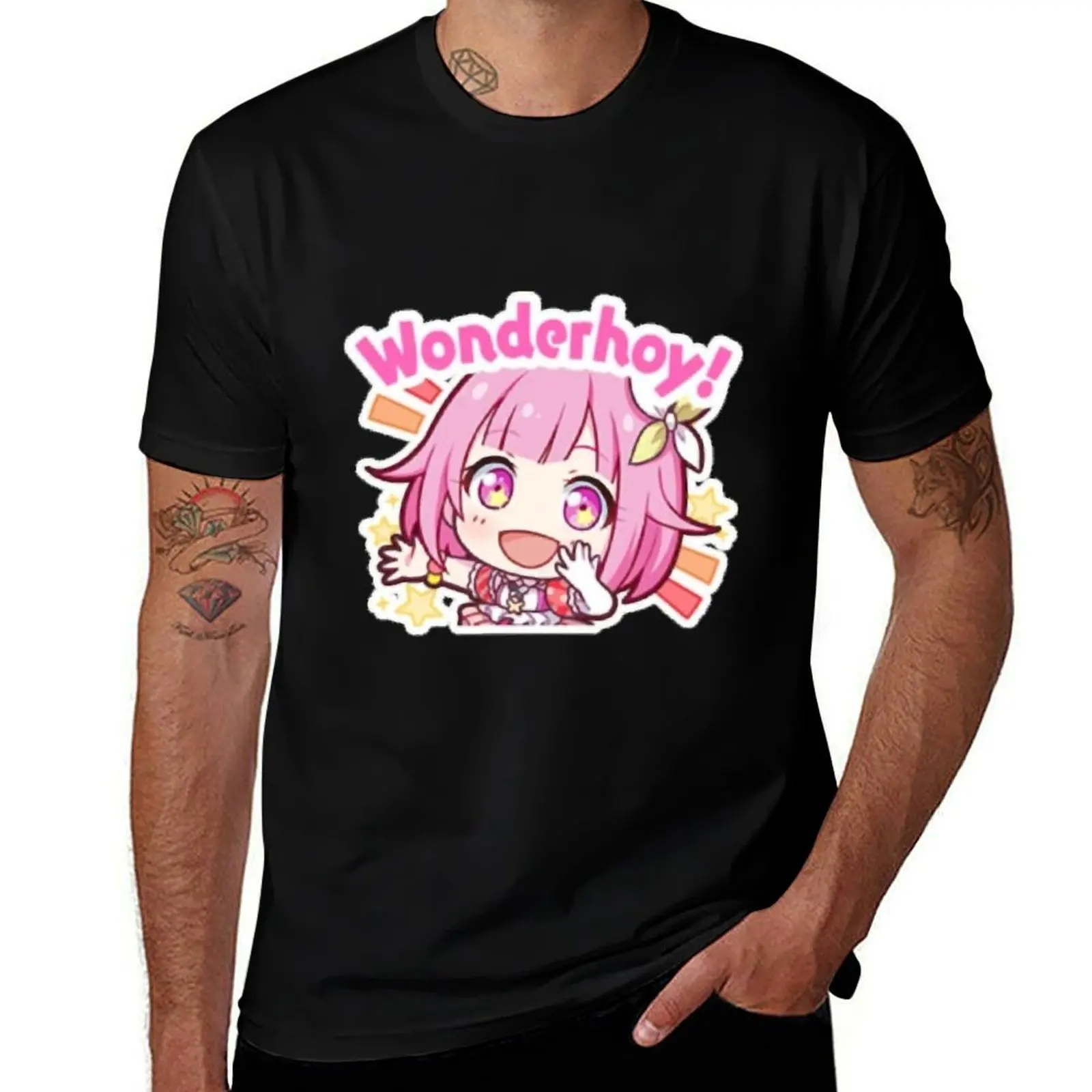 

wonderhoy Emu Otori wonderhoy stamp Sticker T-Shirt t shirt custom print t shirt man casual men t shirt cotton 100% T-shirt