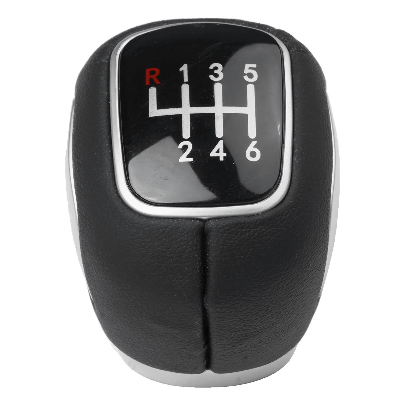 Car Interior Upgrade Shift Knob Vehicle Upgrades Black ABS Plastic And Leather Easy Installation Process For Mitsubishi