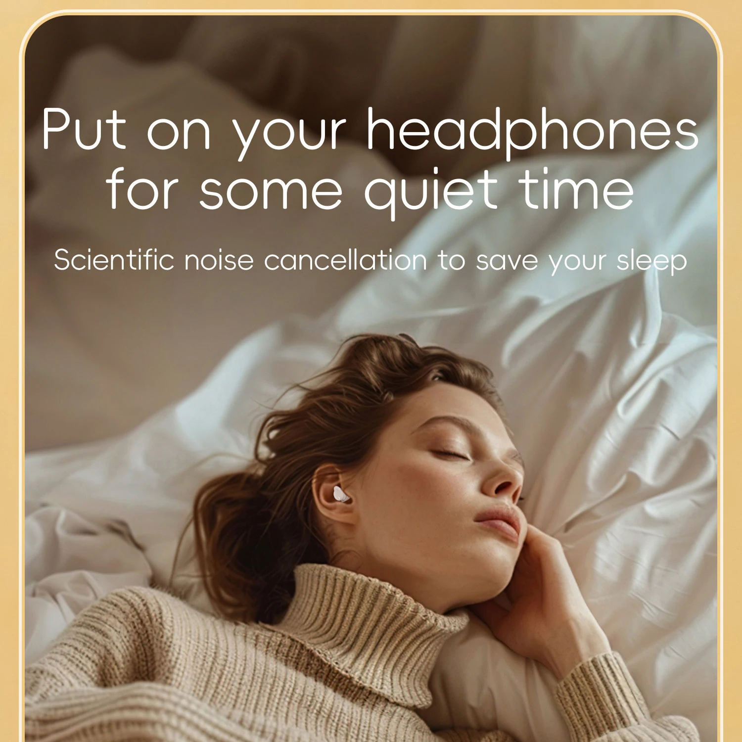 Mini invisível sono fones de ouvido tws sem fio enc cancelamento ruído bluetooth 5.4 sono no ouvido fones bluetooth