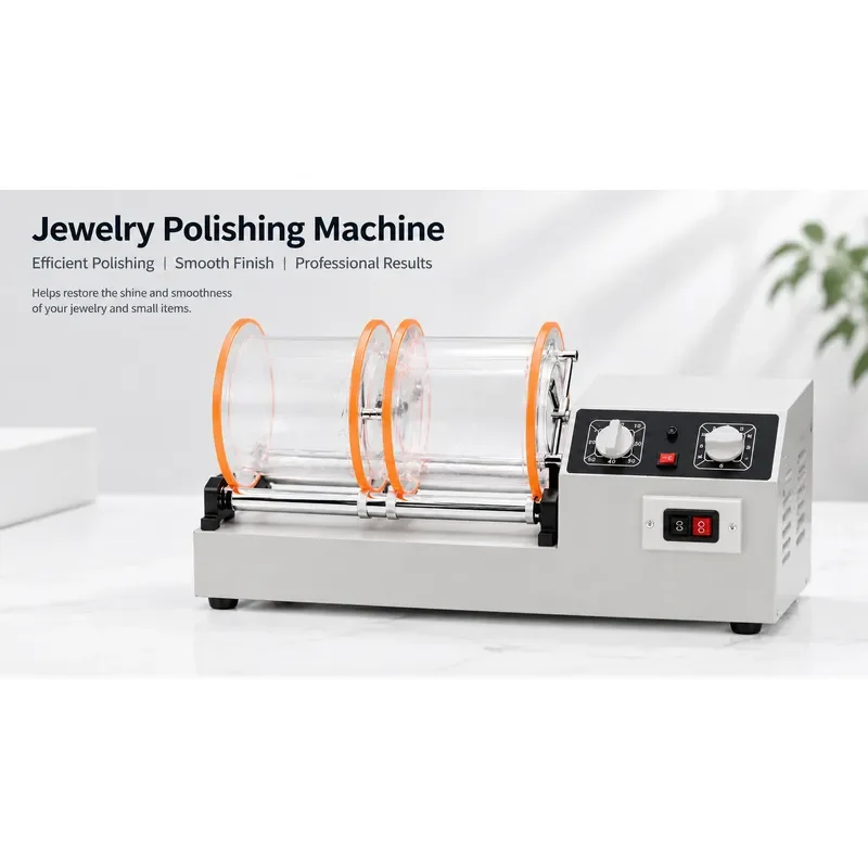 KD-1320T Big Capacity Rotary Tumbler Barrel Machine 11kg Jewelry Polishing /Buffing /Granding Tools Equipment
