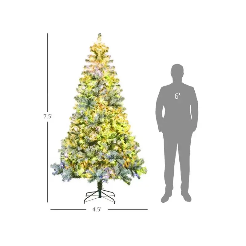 

Рождественская елка длиной 7,5 футов — идеальная праздничная декоративная деталь для праздничного дома