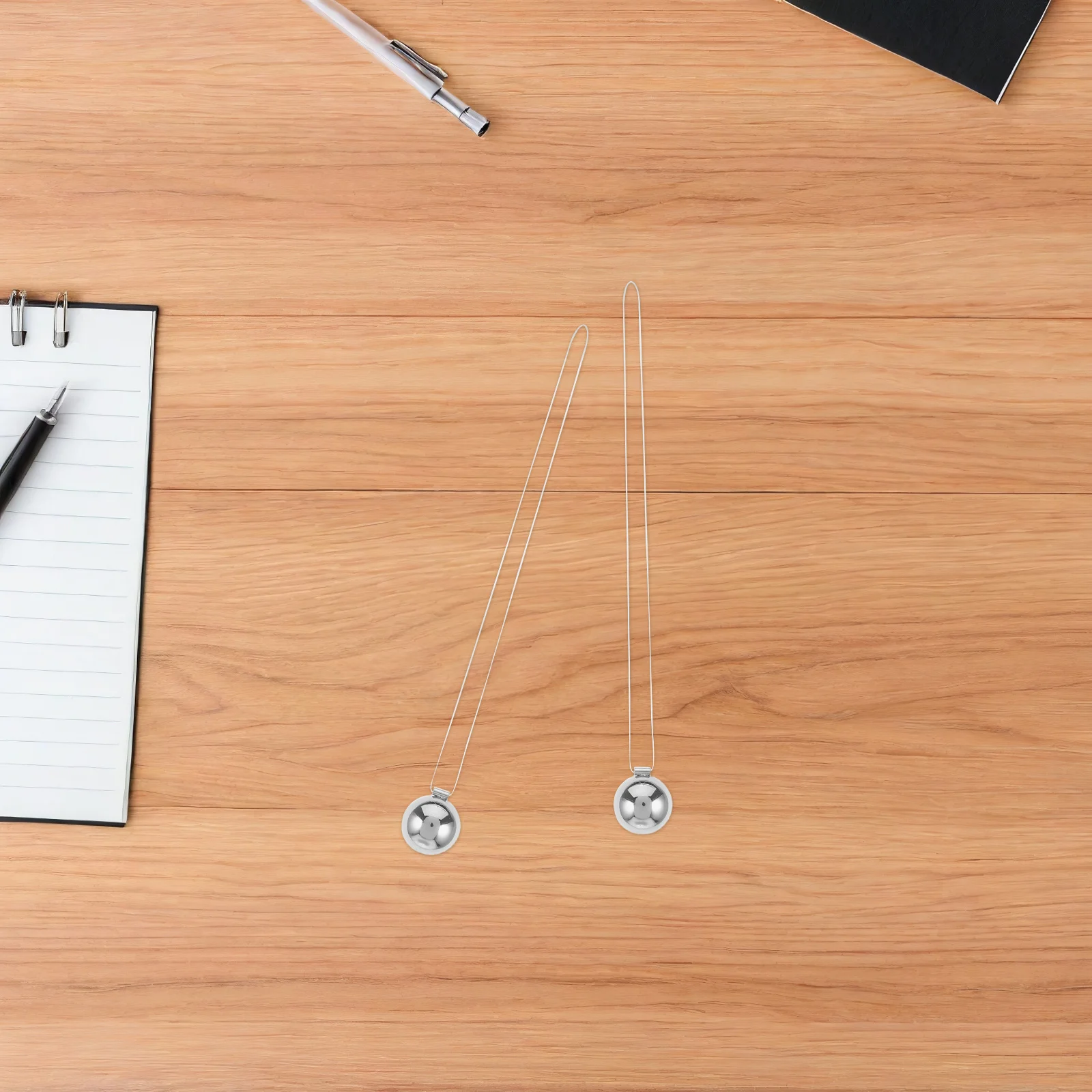 

5Pcs Balanced Stainless Steel Balls 18Mm Swing Pendulum Physics Educational Desktop Decoration Office