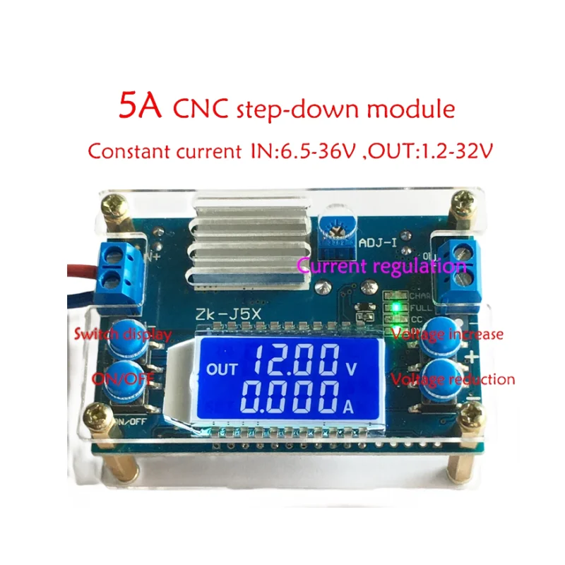 DC Buck Converter 1.2-32V 5A