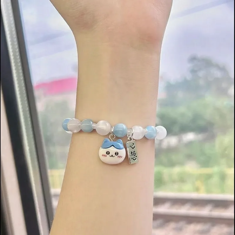 Original Cartoon Chiikawa Girl Bracelet with A Sense of Niche Design Hachiware Usagi Bracelet New Couple Bracelet Accessories