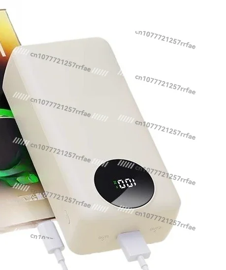 Bring Your Own Cable 50000 MAh Power Bank 22.5W Two-way Super Fast Charging Large Capacity Durable