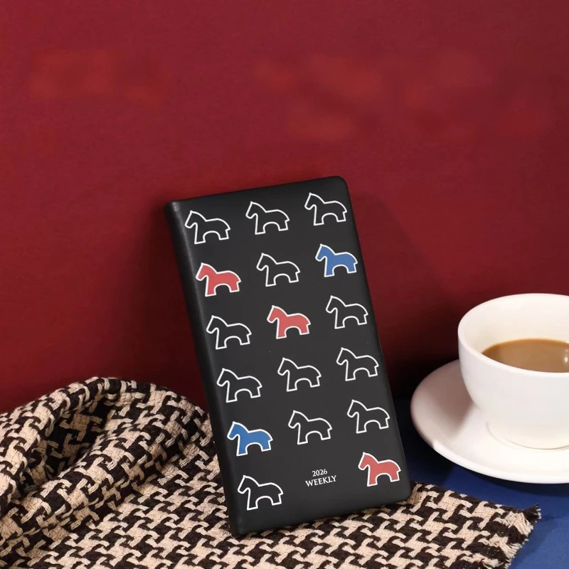 Planejador semanal 2026: organizador de productividade com rastreador de hábitos para programação e objetivos eficientes