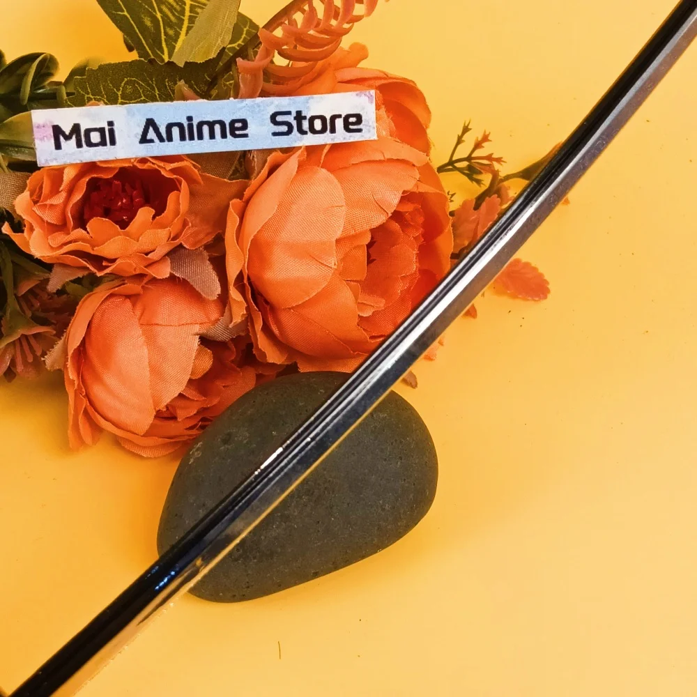 10 بوصة كاتانا الحجم الحقيقي اليابانية كاتانا ميتيل الأصلي الساموراي صابر أنيمي الصلب أنيمي صغير النينجا سكين السيف لعبة غير حادة هدية #3