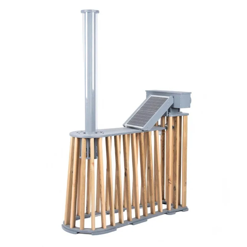 Solar energy sound shouting spring voice control science outdoor anti-corrosion Finland release hand beat air piano