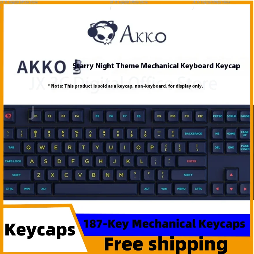 

Akko Osa Profile Mechanical Keyboard Keycaps Herb Garden Keycap Set 187-Key Pbt Double-Shot Compatible With Major Layouts