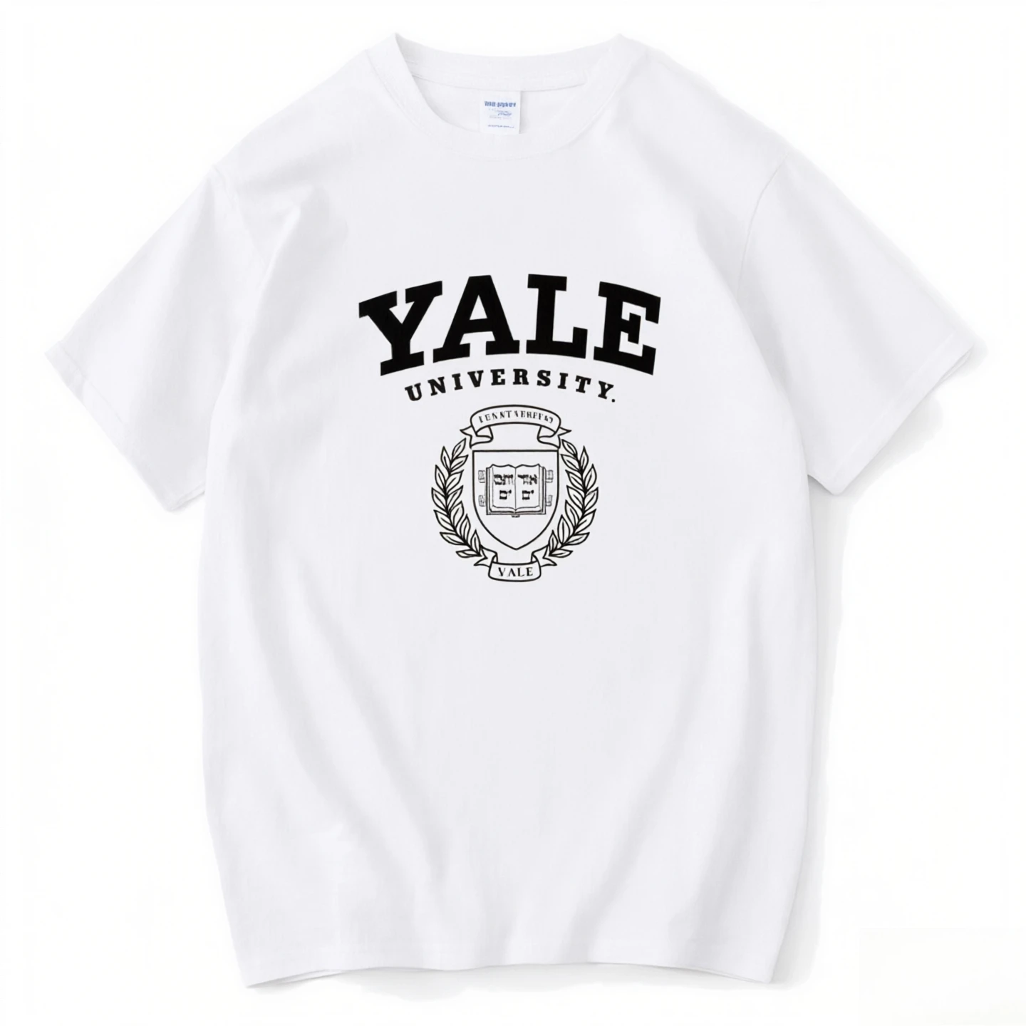 2026 New Yale University Oversized Unisex Streetwear T Shirt Family Matching Vintage College Emblem Graphic Short Sleeve Tee