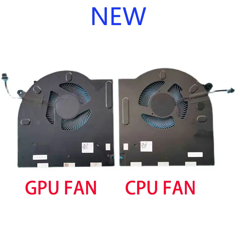 

Новый вентилятор охлаждения ЦП и ГП для ноутбука DELL Alienware M17 R3 / M17 R4 / P45E DC12V 1A 4Pin 0H5TYJ H5TYJ 0CNV63 CNV63