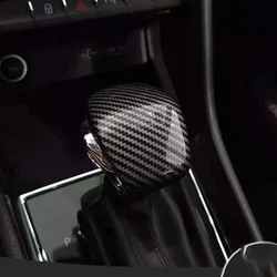 Car Central Control Gear Head Shift Knob Cover Sequin Trim for Skoda SUV Kodiaq Kamiq GT Karoq Interior Accessories