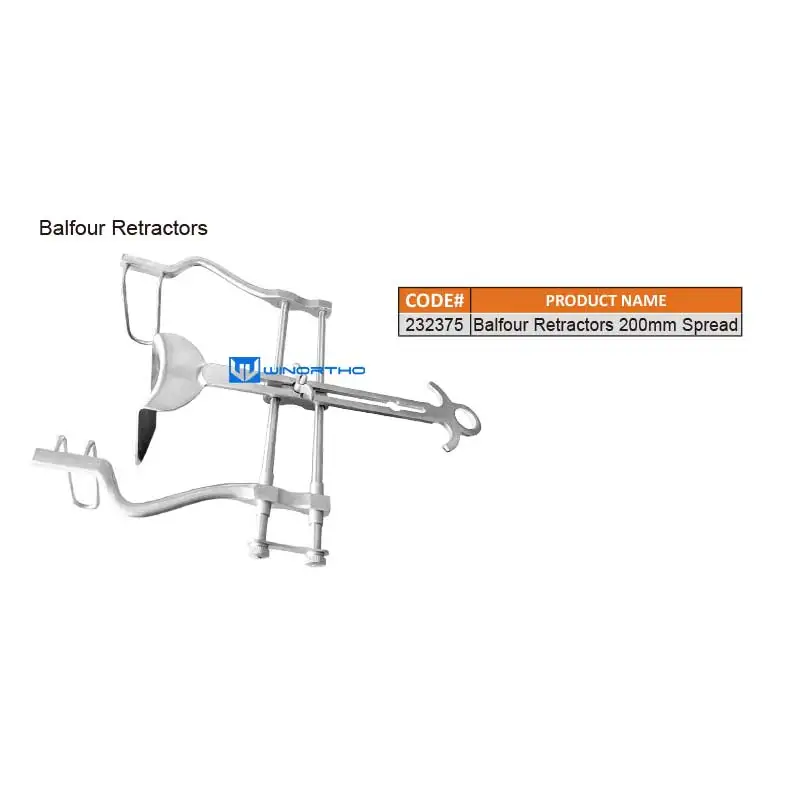 Balfour Retractors  Finnochetto small veterinary orthopedic instruments  pet animal surgical Compression winortho