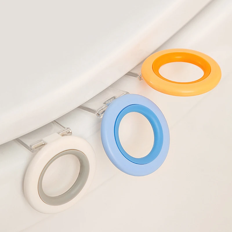 New Toilet Seat Lifter, Household Toilet Seat Ring Opener, Toilet And Bathroom Adhesive Toilet Seat Lifter Handle